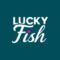 Logo image for lucky fish lucky fish pink logo logo