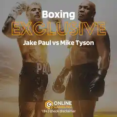 Jake Paul vs Mike Tyson Betting Offer: R50 Free Bet