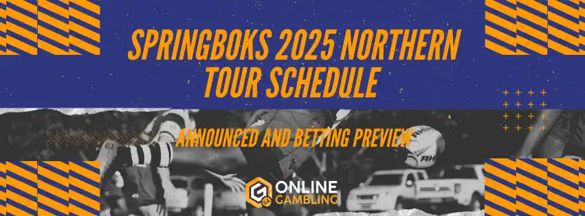 Springboks 2025 Northern Tour Betting Preview for All Matches