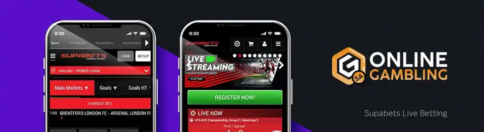 Supabets Online Live Sports Betting and Streaming