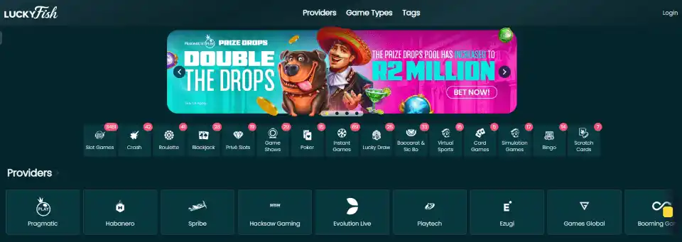 Luckyfish Casino Games