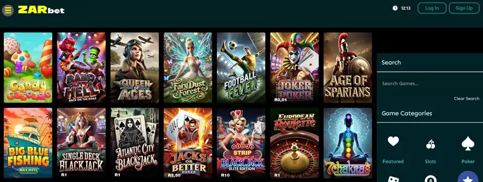 ZARbet Games