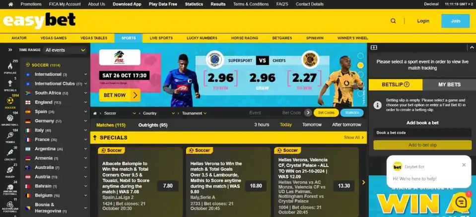 Easybet Betting Site