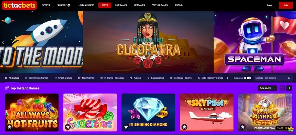 Tic Tac Bets Games