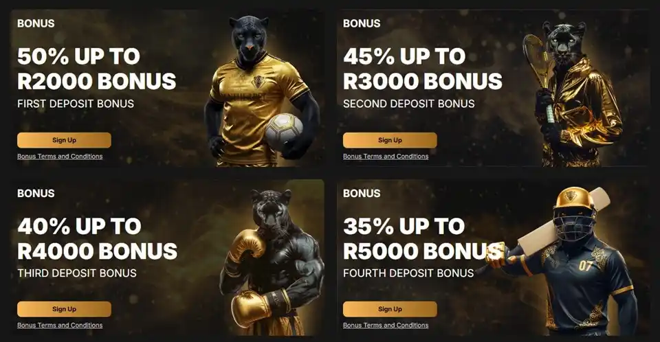 Pantherbet Sports Welcome Bonus