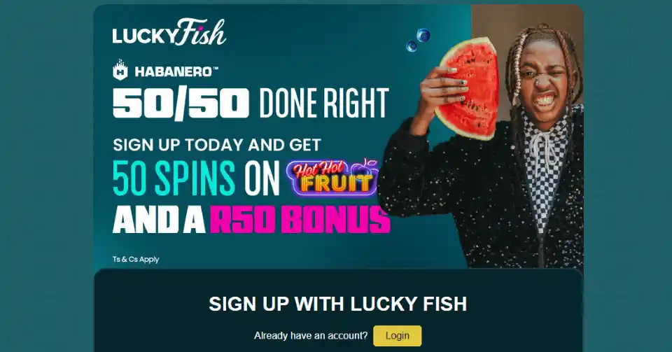 Luckyfish Welcome Bonus